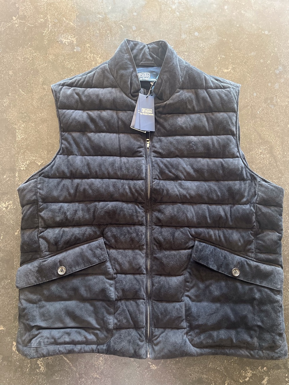 Polo by Ralph Lauren Vest in Navy Blue